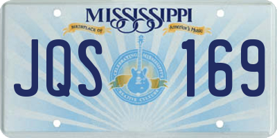 MS license plate JQS169