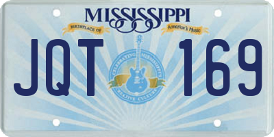 MS license plate JQT169