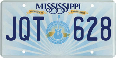 MS license plate JQT628