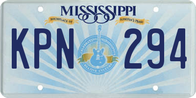 MS license plate KPN294