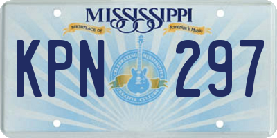 MS license plate KPN297