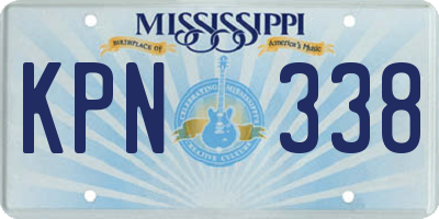 MS license plate KPN338