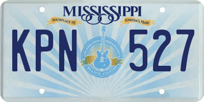 MS license plate KPN527