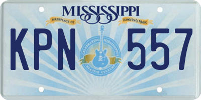 MS license plate KPN557