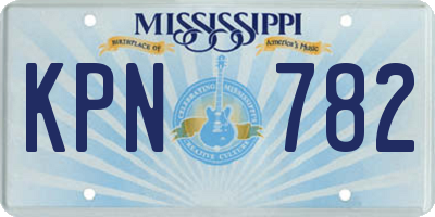 MS license plate KPN782
