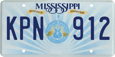 MS license plate KPN912