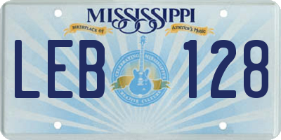MS license plate LEB128