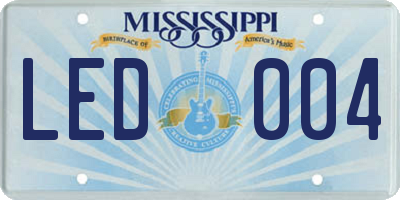 MS license plate LED004