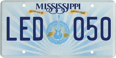 MS license plate LED050