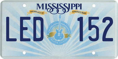 MS license plate LED152