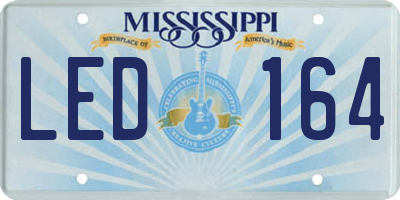 MS license plate LED164
