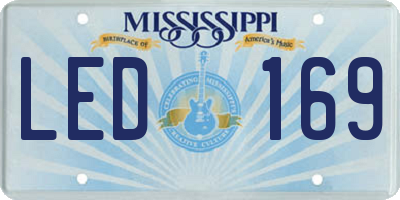 MS license plate LED169