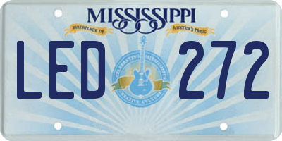 MS license plate LED272