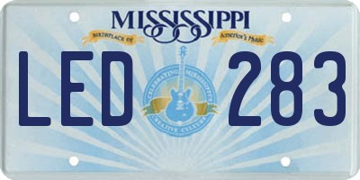 MS license plate LED283