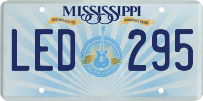 MS license plate LED295