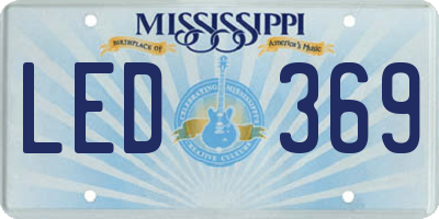 MS license plate LED369