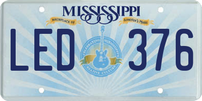 MS license plate LED376