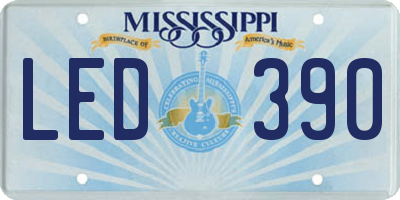MS license plate LED390