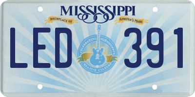 MS license plate LED391