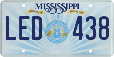 MS license plate LED438