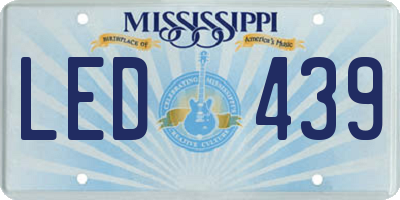 MS license plate LED439