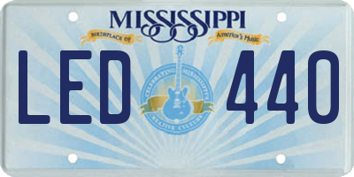 MS license plate LED440