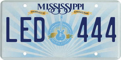 MS license plate LED444