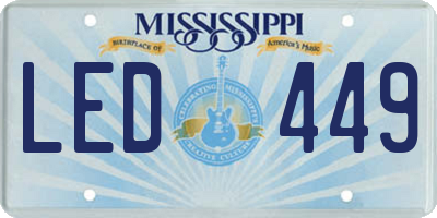 MS license plate LED449