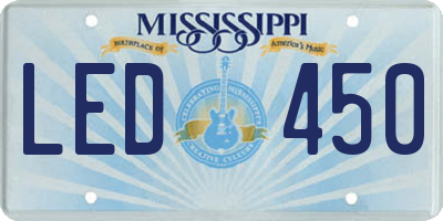 MS license plate LED450