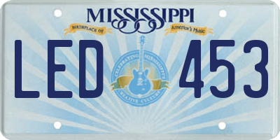 MS license plate LED453