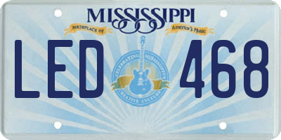 MS license plate LED468