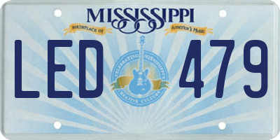 MS license plate LED479
