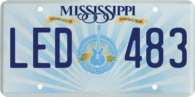 MS license plate LED483