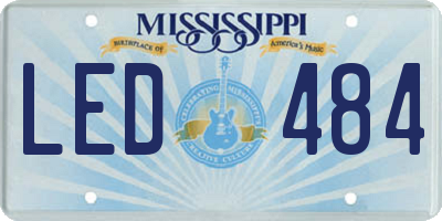 MS license plate LED484