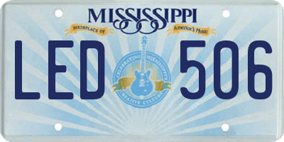 MS license plate LED506