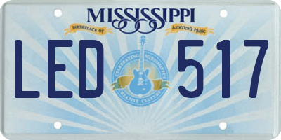 MS license plate LED517