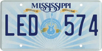 MS license plate LED574