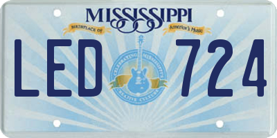 MS license plate LED724