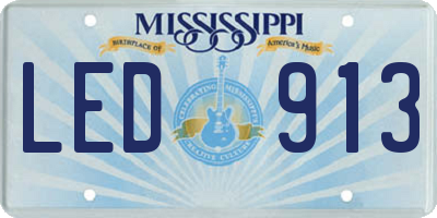 MS license plate LED913