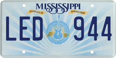 MS license plate LED944