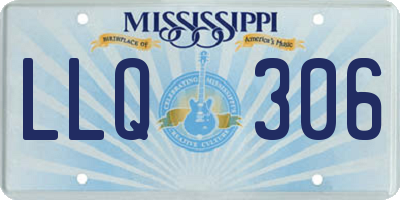 MS license plate LLQ306