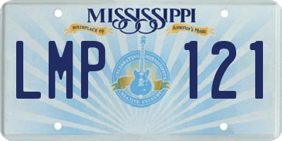MS license plate LMP121