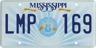 MS license plate LMP169