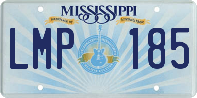 MS license plate LMP185
