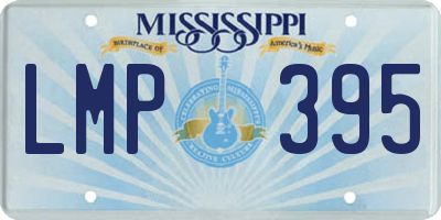 MS license plate LMP395
