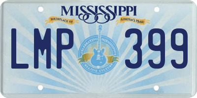 MS license plate LMP399