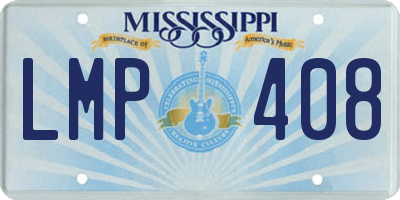 MS license plate LMP408