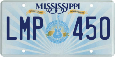 MS license plate LMP450