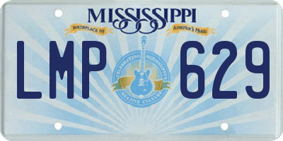 MS license plate LMP629