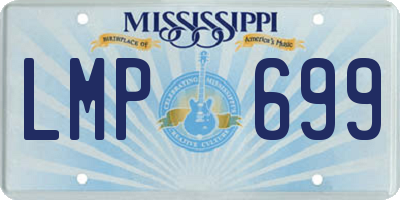 MS license plate LMP699